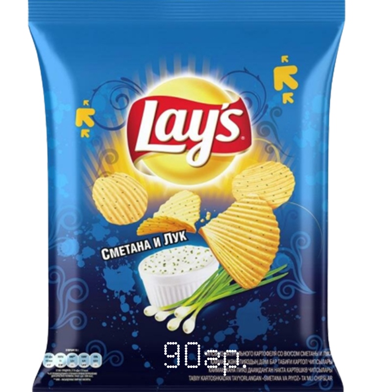 Lay`s Max Сметана/лук 90Г